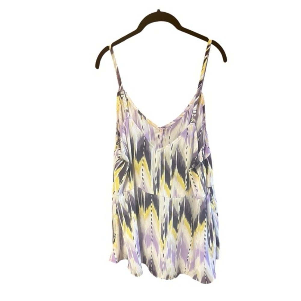 Torrid Georgette Peplum Tie Front‎ Cami Tank Top - Picture 3 of 8